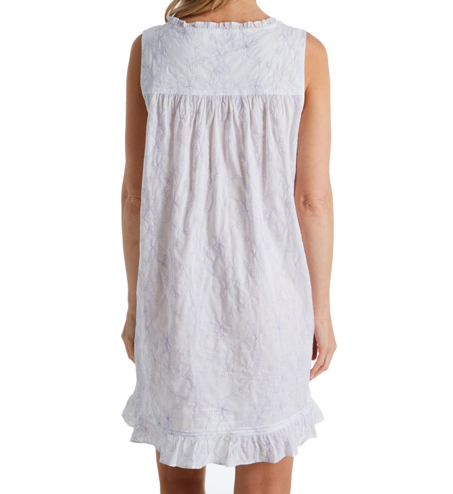 Embroidered Cotton Lawn Short Chemise