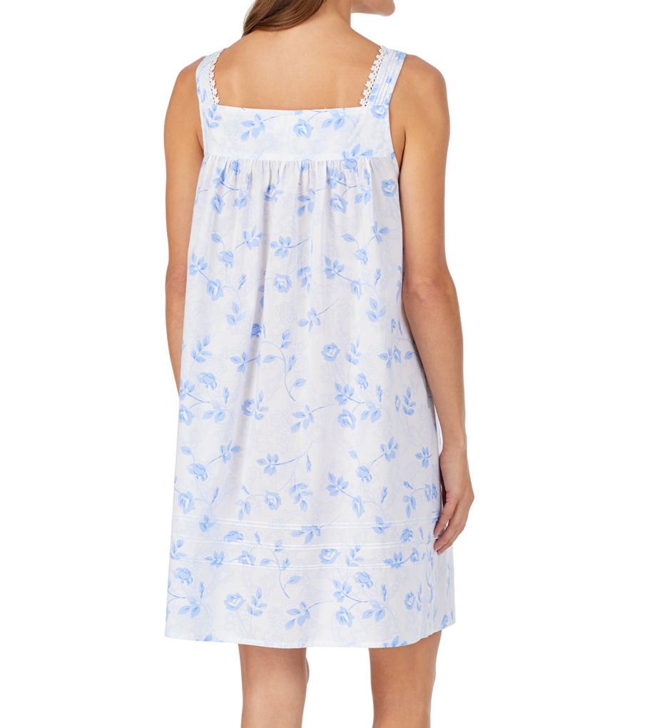 Peri Floral Cotton Lawn Short Chemise-bs