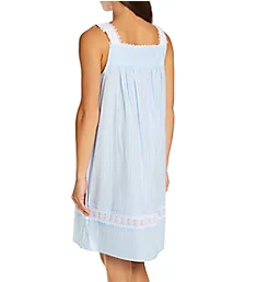 100% Cotton Short Nightgown Peri Blue S