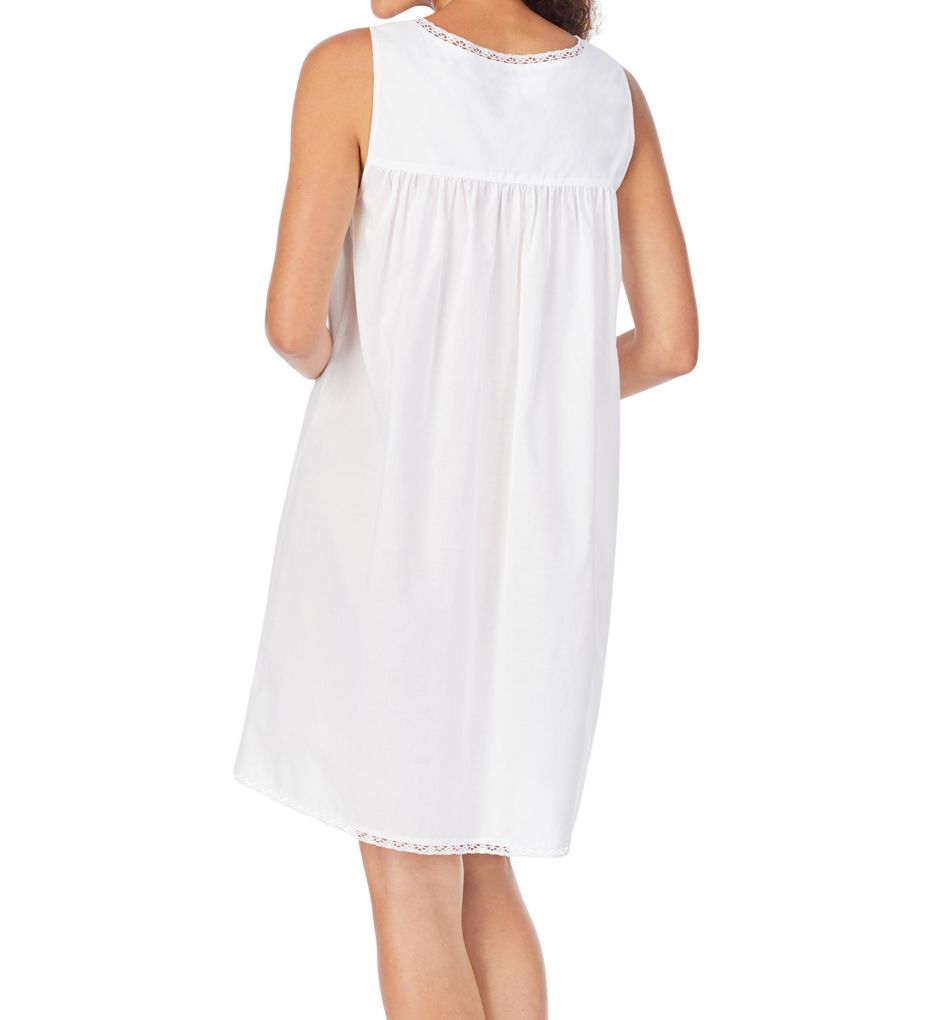 100% Cotton Woven Short Chemise-bs