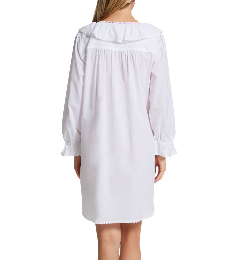 Short Long Sleeve Nightgown-bs