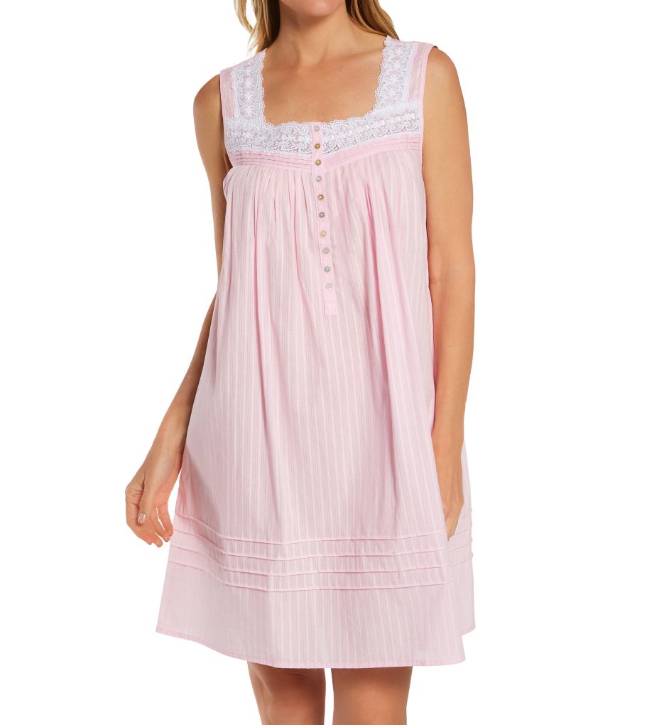 100% Cotton Short Chemise-fs