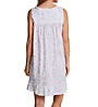 Eileen West 100% Cotton Woven Lawn Sleeveless Short Chemise 5325094 - Image 2