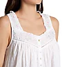 Eileen West Sleeveless Floral Embroidered V-Neck Woven Chemise 5325099 - Image 4
