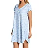 Eileen West 100% Cotton Jersey Knit Short Sleeve Nightgown 5326606 - Image 1