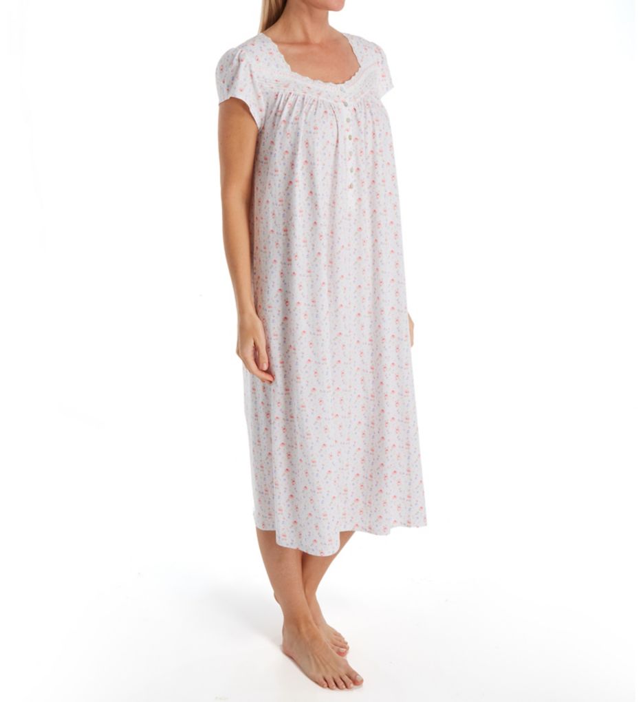 Cotton Jersey Short Sleeve Nightgown-gs