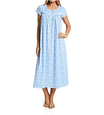 Eileen West Classic Cotton Cap Sleeve Nightgown