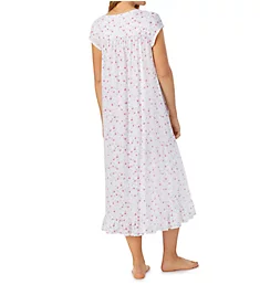 100% Cotton Jersey Knit Cap Sleeve Long Nightgown