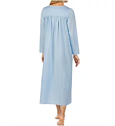 100% Cotton Long Sleeve Ballet Nightgown Blue S