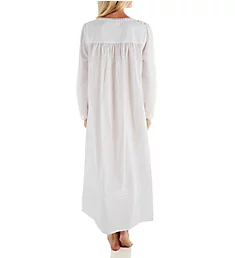 100% Cotton Long Sleeve Ballet Nightgown White S