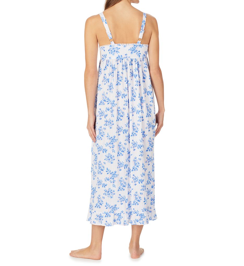 Spring Floral Cotton Modal Ballet Cupped Nightgown