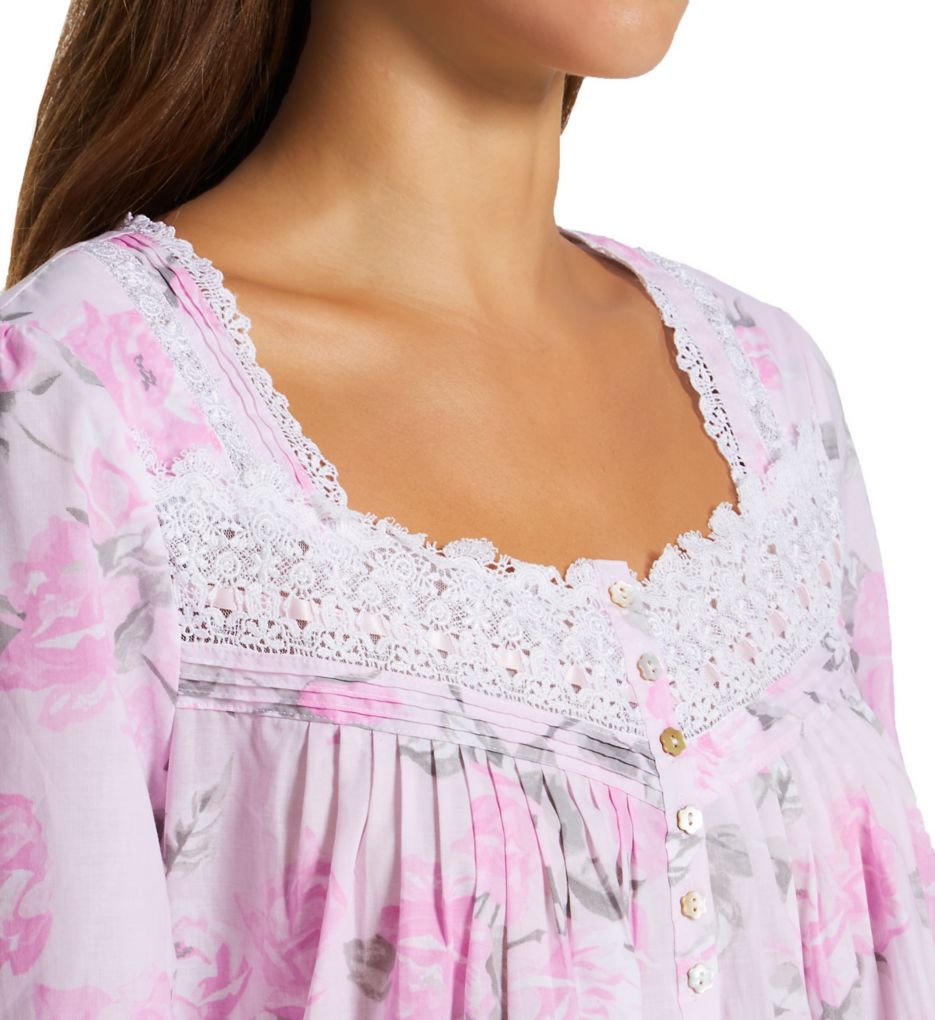 100% Cotton Lawn Long Sleeve Ballet Nightgown-cs1