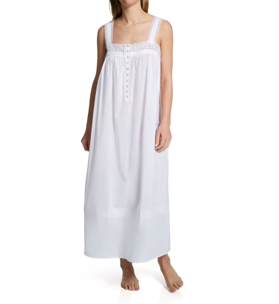 100% Woven Cotton Lawn Sleeveless Ballet Nightgown