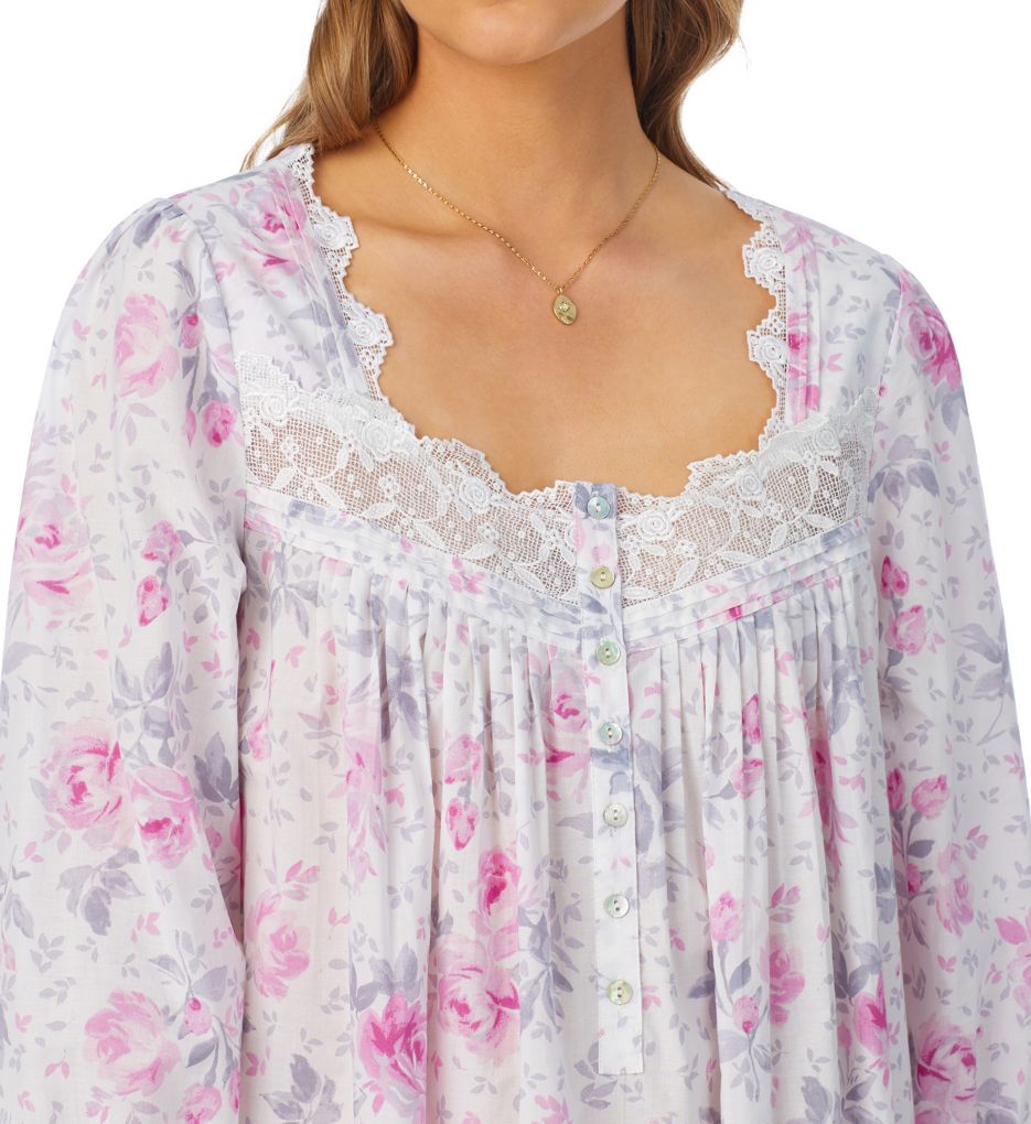 Eileen West Cotton Lawn Lace Nightgown