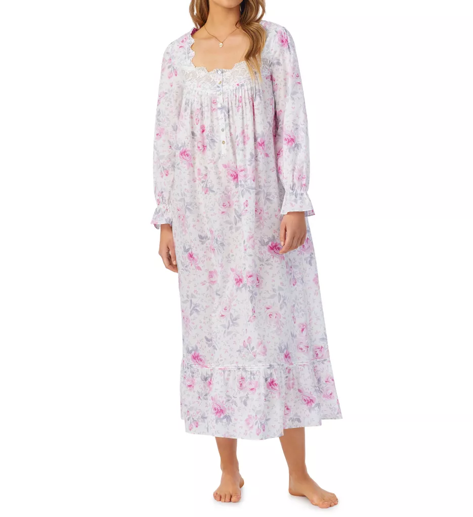 Eileen West 100% Cotton Lawn Long Sleeve Ballet Nightgown 5526614 - Image 1