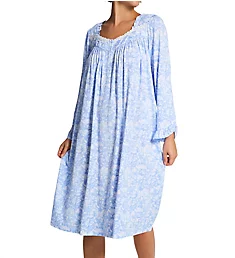 Long Sleeve Waltz Nightgown Foggy Floral XL