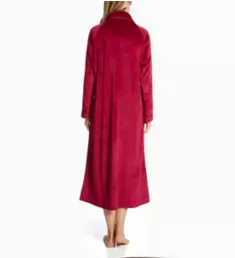 Double Sided Velour Long Sleeve Ballet Zip Robe