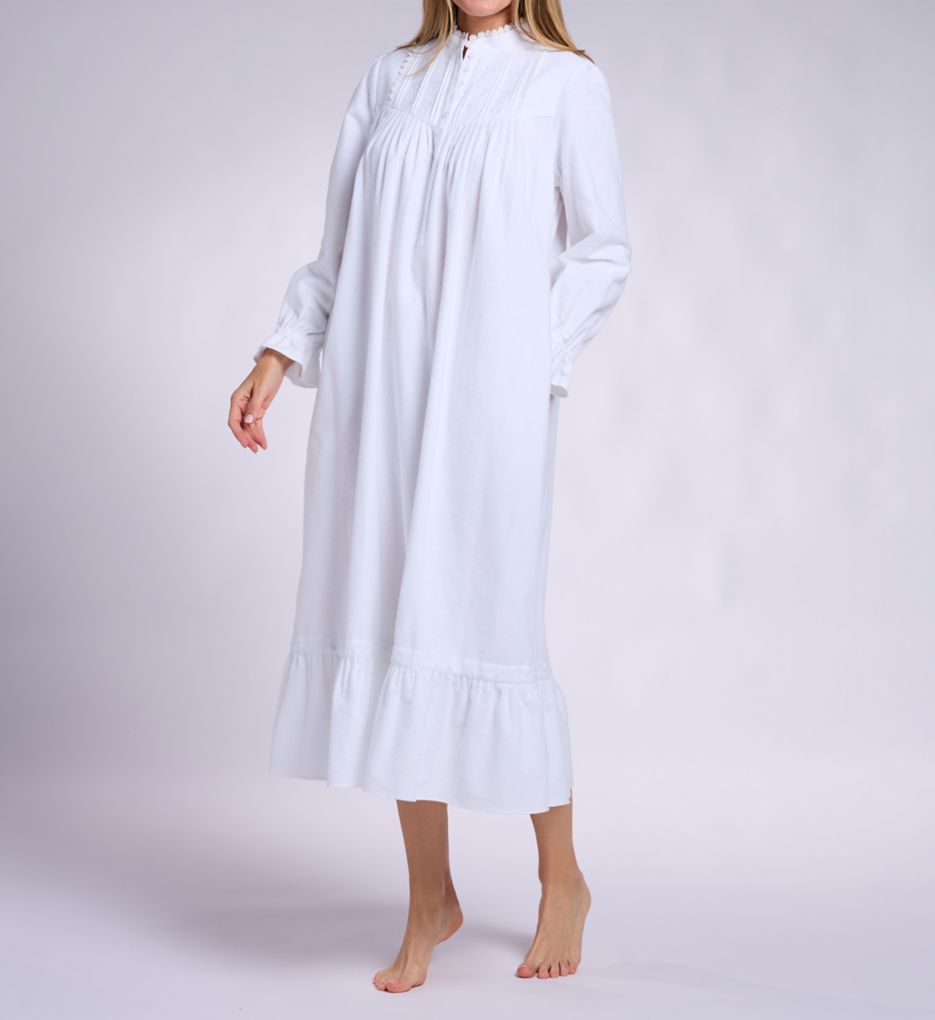 Eileen West 50 Long Sleeve Highneck Nightgown 5625064 - Image 1