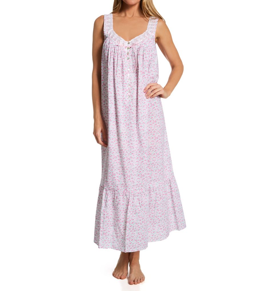 100% Woven Cotton Lawn Sleeveless Ballet Nightgown