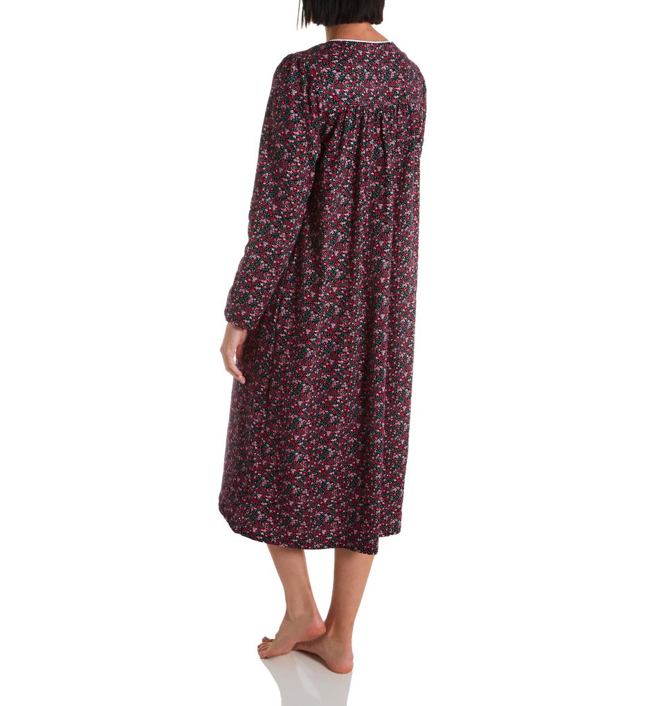 Cotton Jersey Knit Long Sleeve Ballet Nightgown-bs