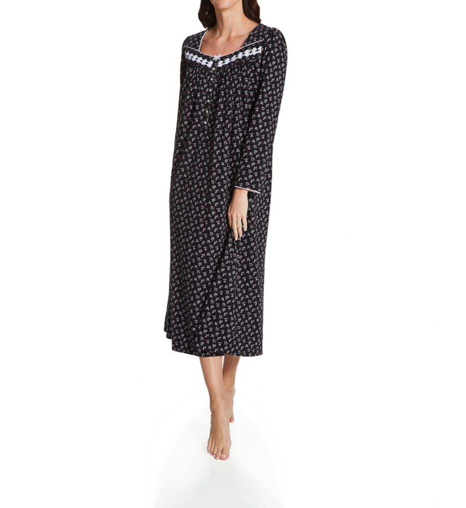 48 Inch Long Sleeve Nightgown-fs