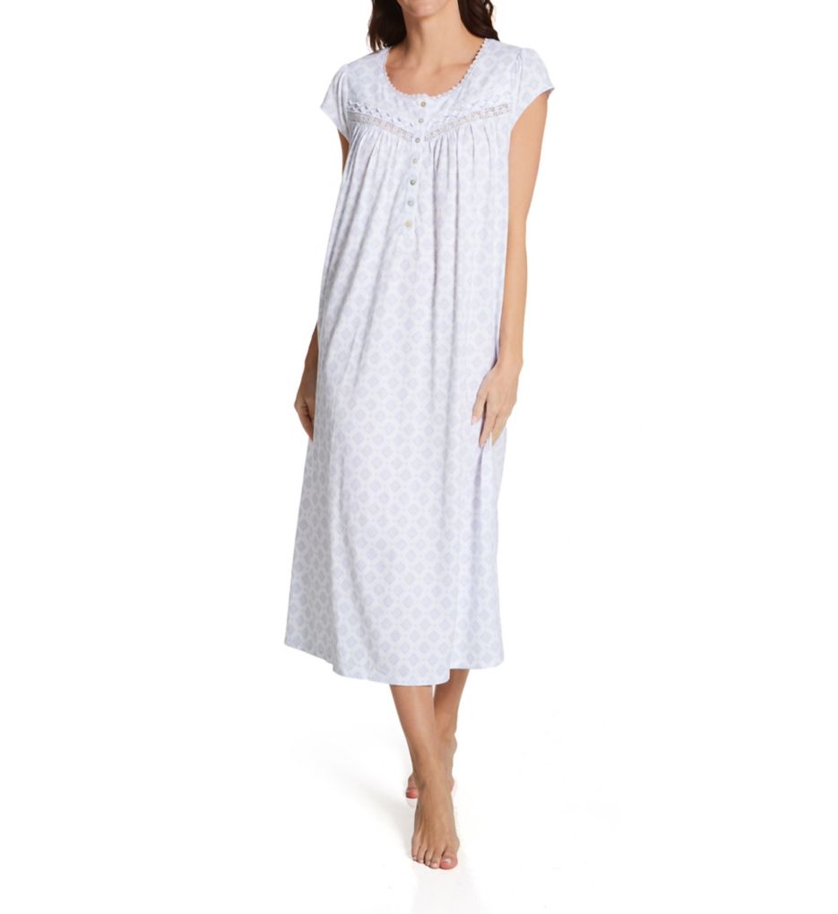 48 Inch Cap Sleeve Nightgown-fs