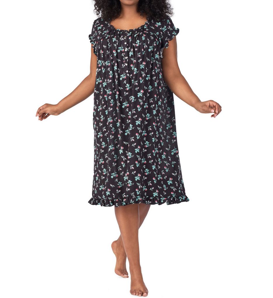Rosebud Plus Size Modal Waltz Nightgown