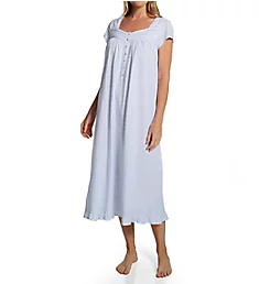 100% Cotton Jersey Knit 48 Cap Sleeve Long Gown