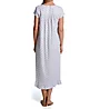 Eileen West 100% Cotton Jersey Knit 48 Short Sleeve Long Gown E00013 - Image 2