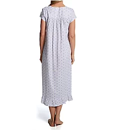 100% Cotton Jersey Knit 48 Short Sleeve Long Gown