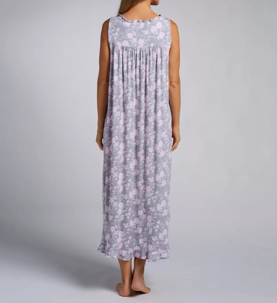 Floral Tencel Modal Ballet Sleeveless Nightgown