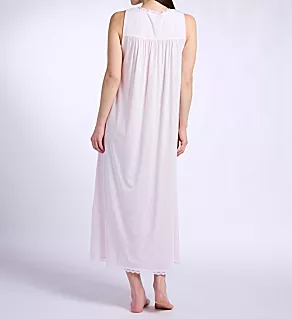Cotton Jersey Eileen 50 Sleeveless Gown Solid Soft Pink S