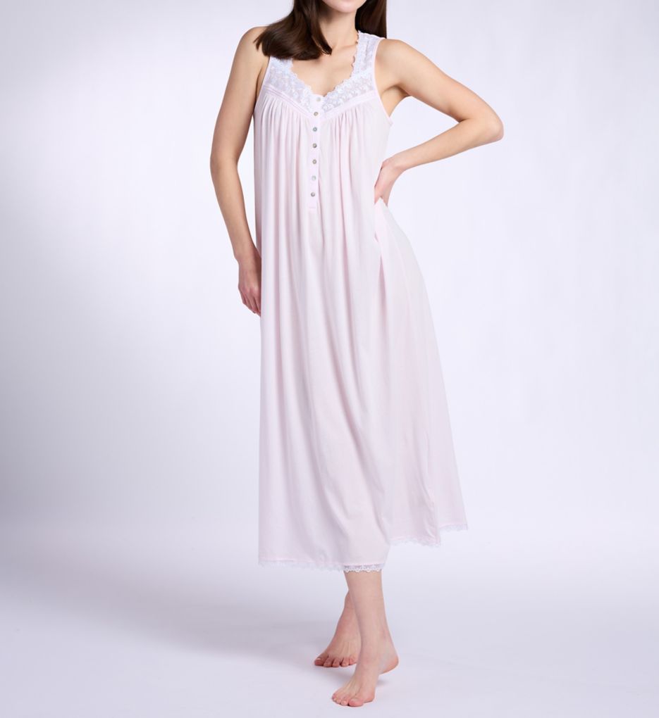 Eileen West Cotton Jersey Eileen 50 Sleeveless Gown E00122 - Image 1