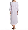 Eileen West 100% Cotton Jersey Knit 48 3/4 Sleeve Nightgown E10006 - Image 2