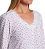 Eileen West 100% Cotton Jersey Knit 48 3/4 Sleeve Nightgown E10006 - Image 4
