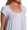 Eileen West Cotton Modal Jersey 42 Cap Sleeve Waltz Nightgown E10009 - Image 3