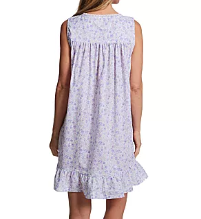 100% Cotton Lawn 36 Short Sleeveless Chemise Winter Ditsy L