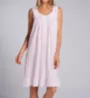 Eileen West 100% Cotton Jersey Knit Short Sleeveless Nightgown E20023 - Image 1