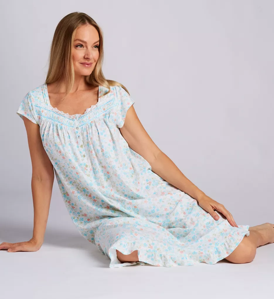 100% Cotton Jersey Long Nightgown