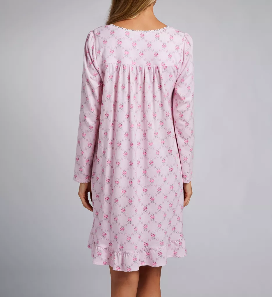 100% Cotton Jersey L/S Short Nightgown