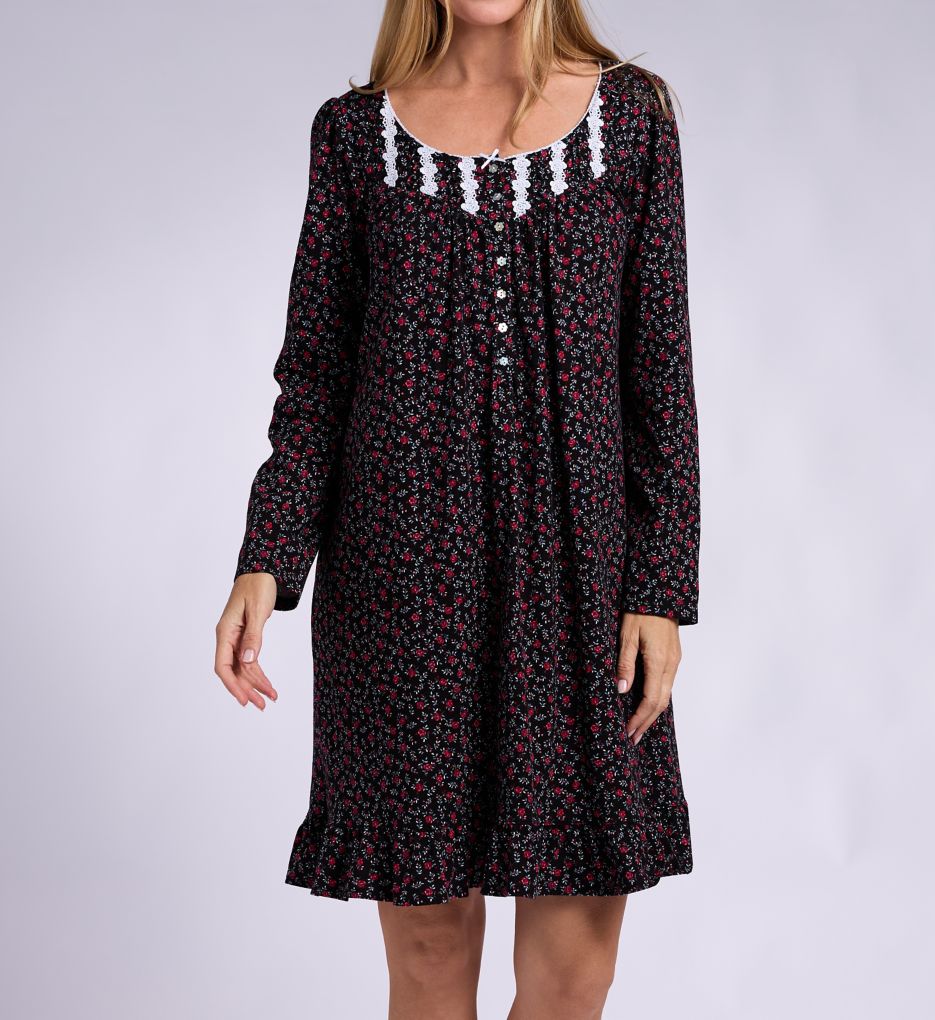 Eileen West 38 Short Long Sleeve Nightgown E20112 - Image 1