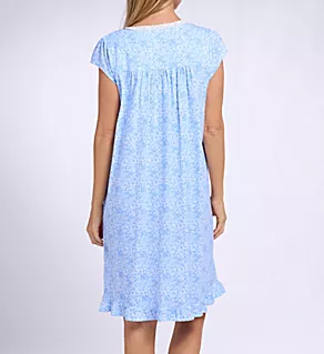 Cotton Jersey Knit 38 Cap Sleeve Nightgown