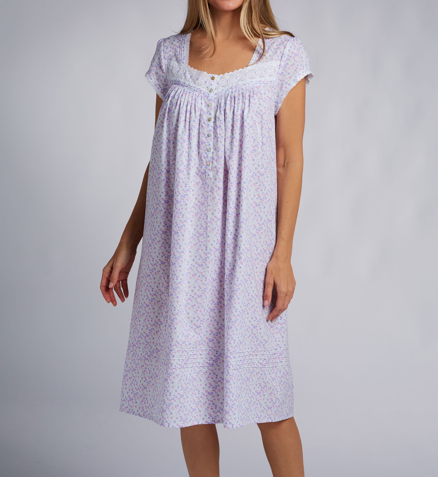Eileen West Cotton Lawn 42 Waltz Nightgown E30055 - Image 1