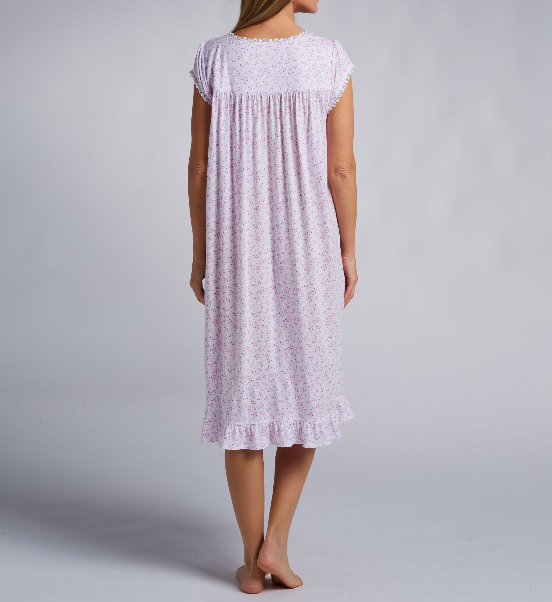 Eileen West Cotton Modal 42 Cap Sleeve Waltz Nightgown E30057 - Image 2