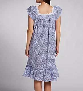 100% Cotton 42 Cap Sleeve Waltz Nightgown