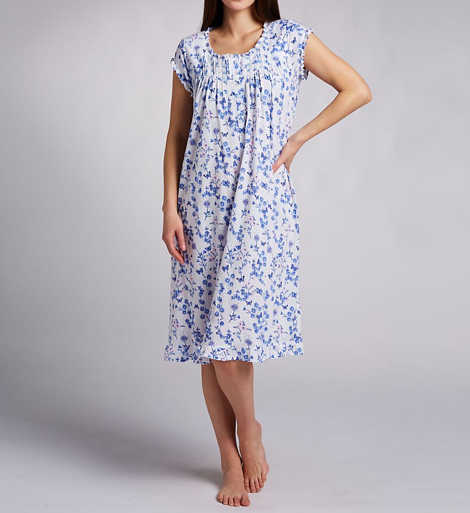 Cotton Modal Jersey 42 Waltz Cap Sleeve Nightgown