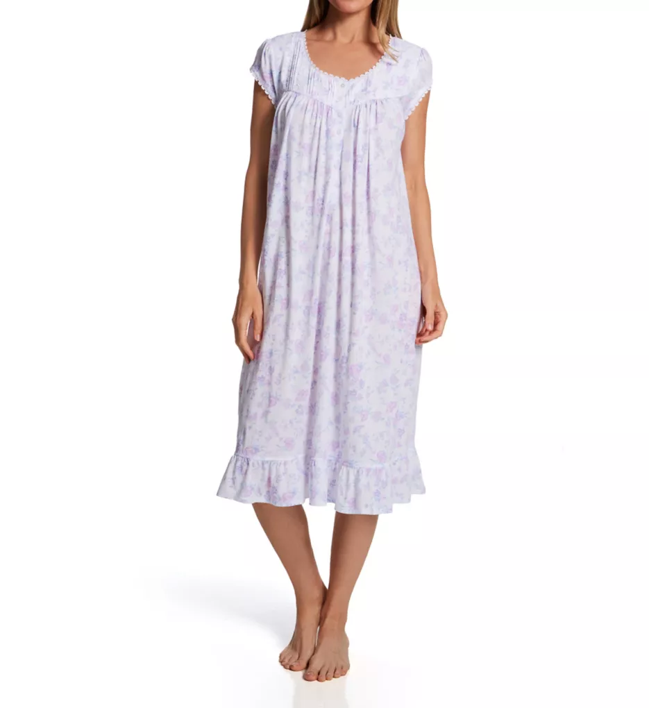 Eileen West Cotton Modal Jersey Knit Waltz Nightgown E60026 - Image 1