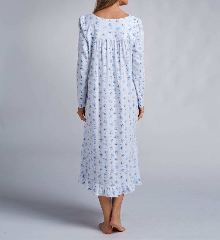 (取寄) アイリーン ウエスト レディース コットン ピーチド ジャージ 48 ロング ロング スリーブ ナイトガウン Eileen West women Cotton Peached Jersey 48