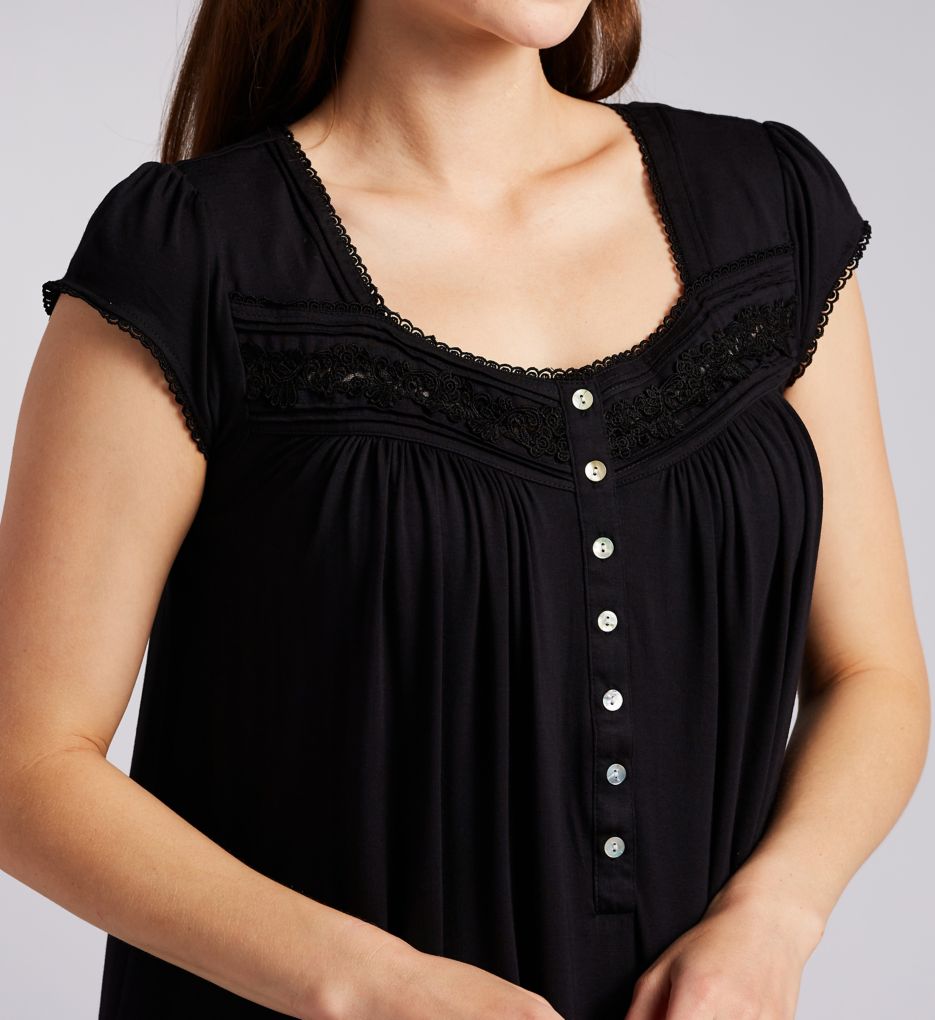 Eileen West Plus Size Tencel Modal 42 Cap Sleeve Nightgown E60056X - Image 3