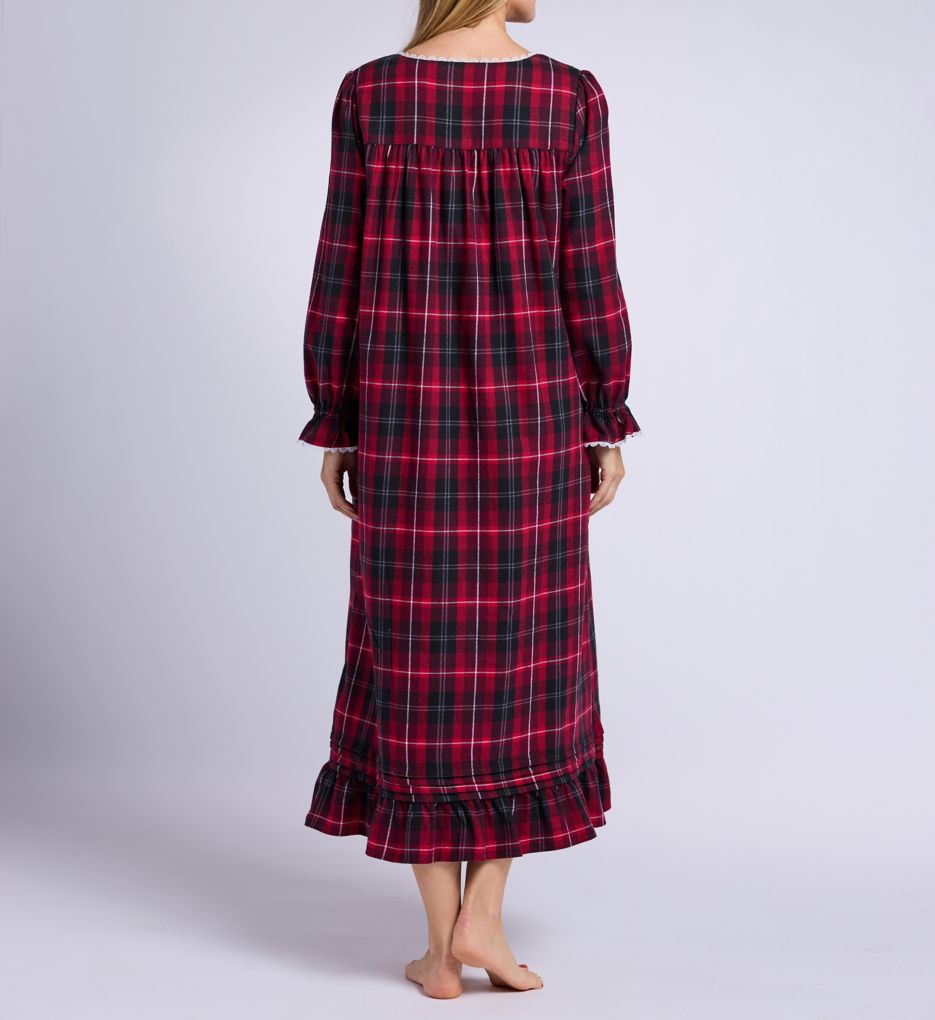 Eileen West Heritage 100% Cotton Brushed Flannel Gown E60109 - Image 2